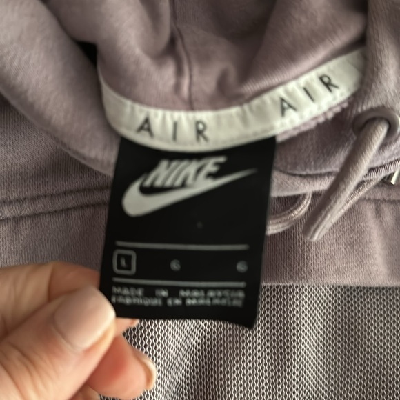Nike air hoodie plum large l purple - Picture 3 of 4